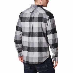 Columbia Flare Gun™ Stretch Flannel Herr Grå/Svarta (LIMCT6043)